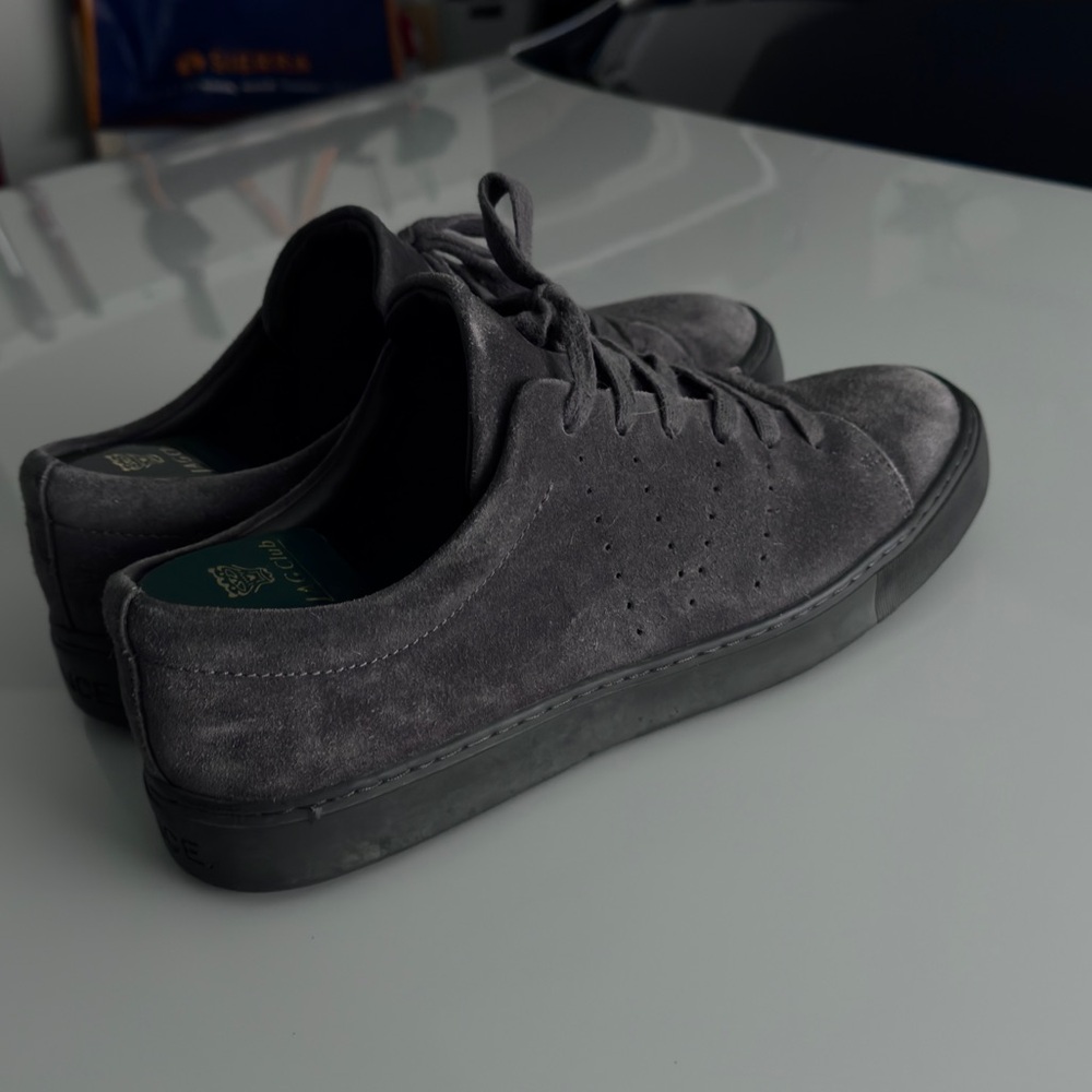 Vince Gray suede sneakers